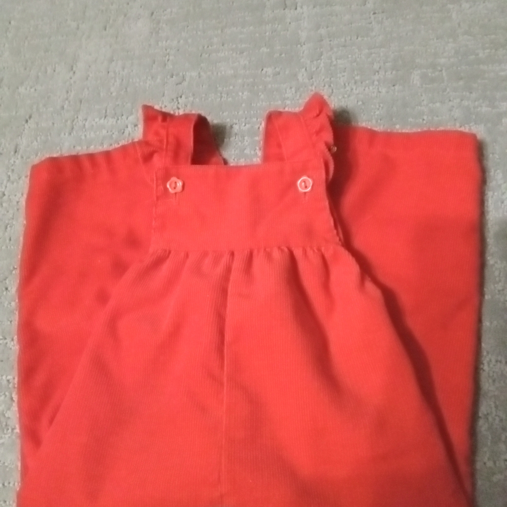 Healthtex Red Corduroy Kids One Piece